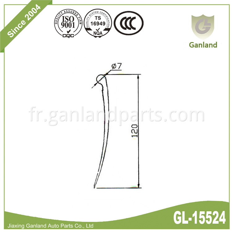 curtain side seal strip gl-15524